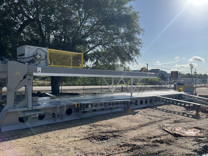 [Demo] NOV Gantry Pipe Handler with Hoist